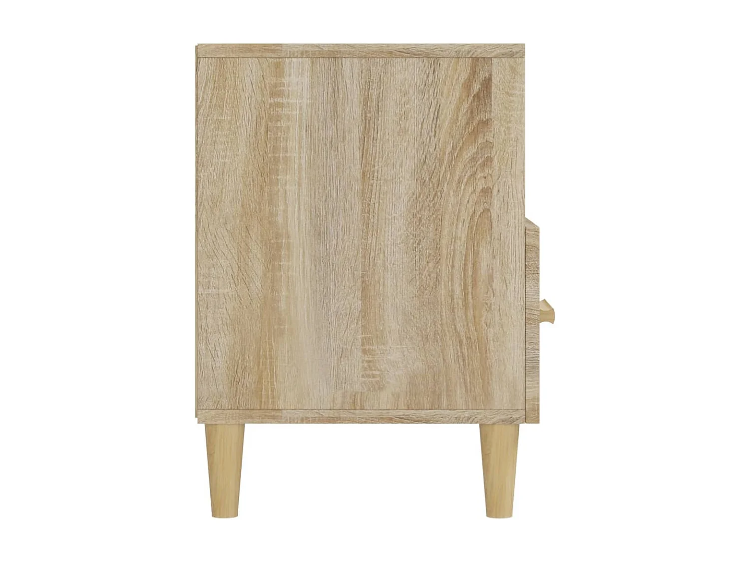 Sophie-Françoise  Tv-meubel 102x36x50 cm bewerkt hout sonoma eikenkleurig