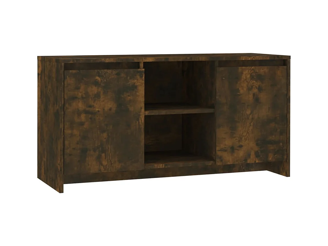 Atkinson  Tv-meubel 102x37,5x52,5 cm bewerkt hout gerookt eikenkleurig