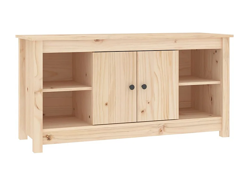 Forest City  Mueble de TV de madera maciza de pino 103x36,5x52 cm