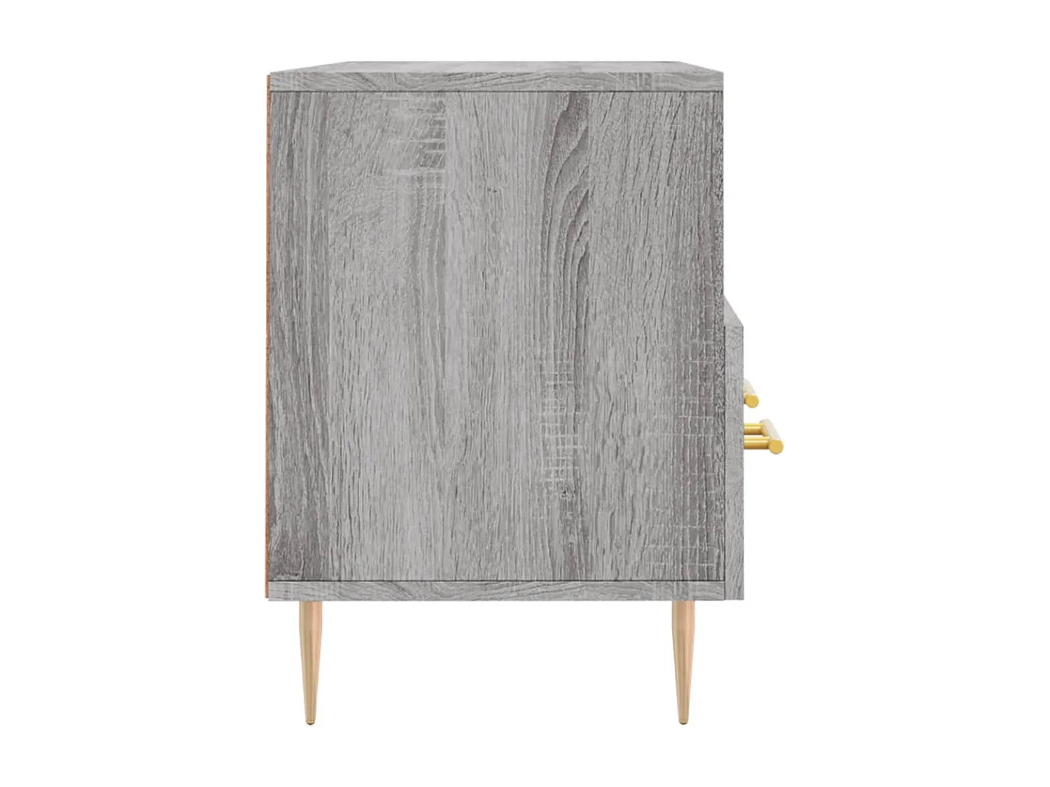 Bishopstown  Meuble TV sonoma gris 102x36x50 cm bois d'ingénierie