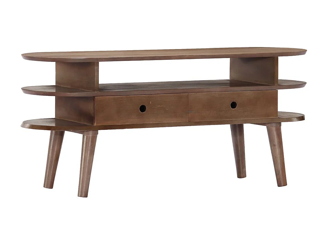 Garden Furniture -  Tv-meubel 110x35x50 cm massief acaciahout