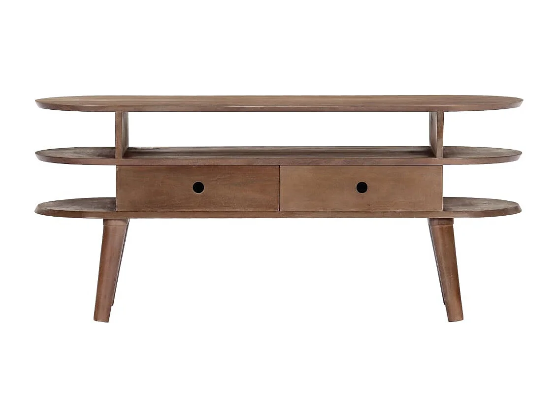 Garden Furniture -  Tv-meubel 110x35x50 cm massief acaciahout