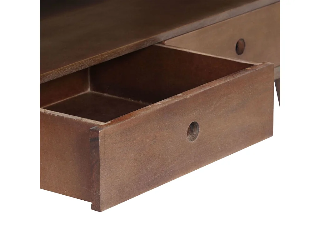 Garden Furniture -  Tv-meubel 110x35x50 cm massief acaciahout