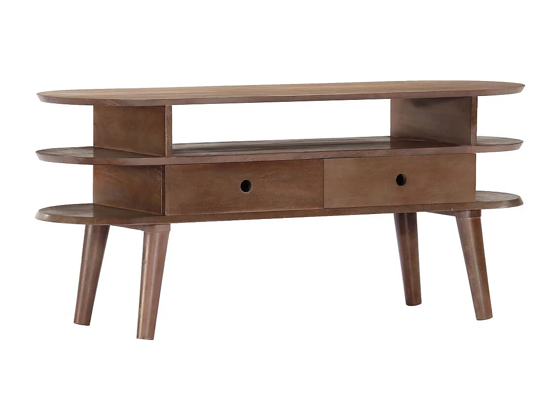 Garden Furniture -  Tv-meubel 110x35x50 cm massief acaciahout