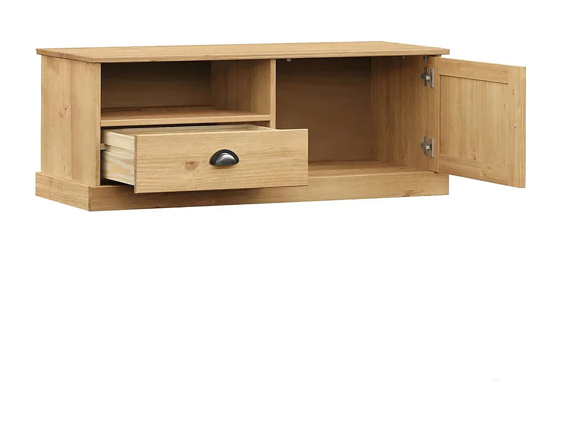 Sylna  Meuble TV VIGO 106x40x40 cm bois massif de pin