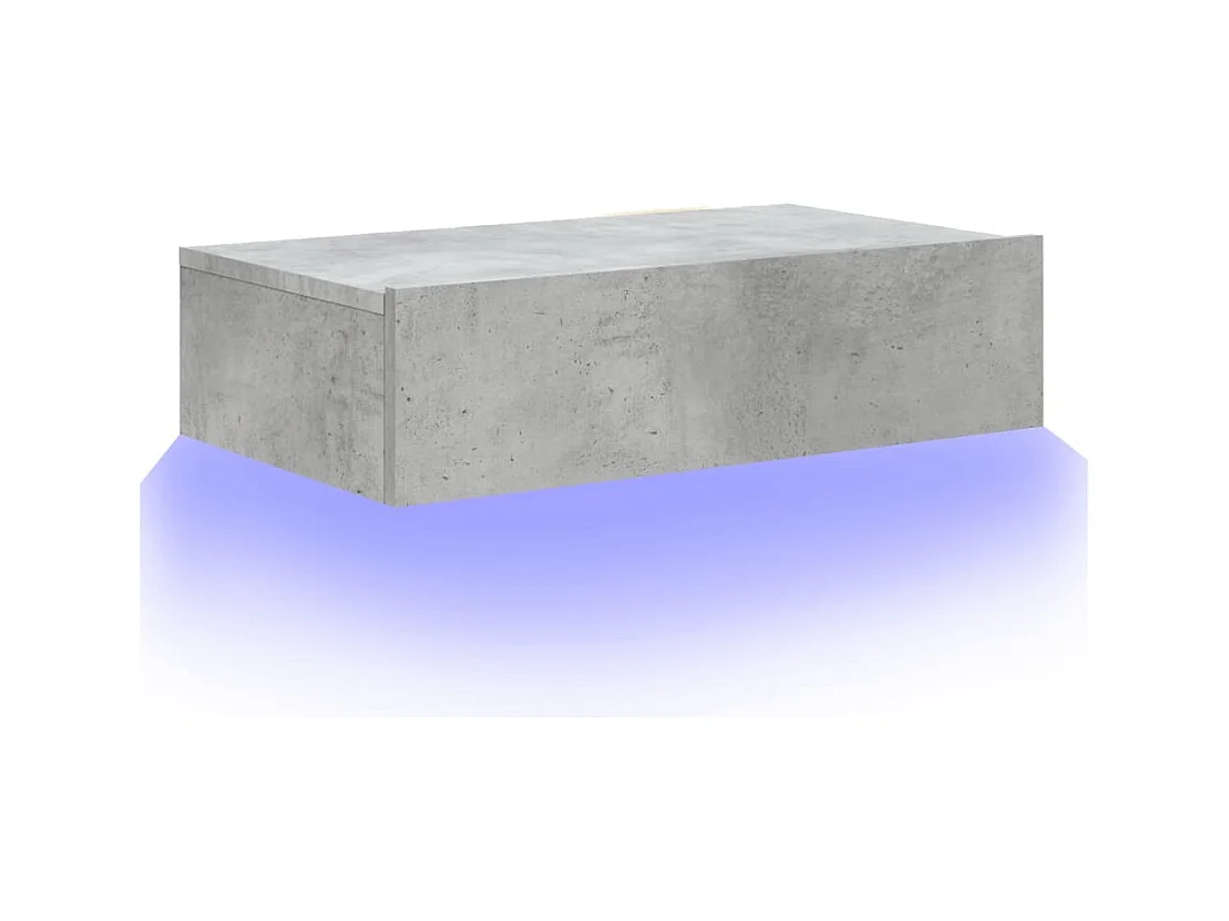 Felizia  Tv-meubel met LED-verlichting 60x35x15,5 cm betongrijs