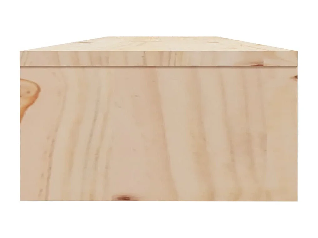 Prolenta Premium -  Soporte de monitor madera maciza de pino 100x24x13 cm