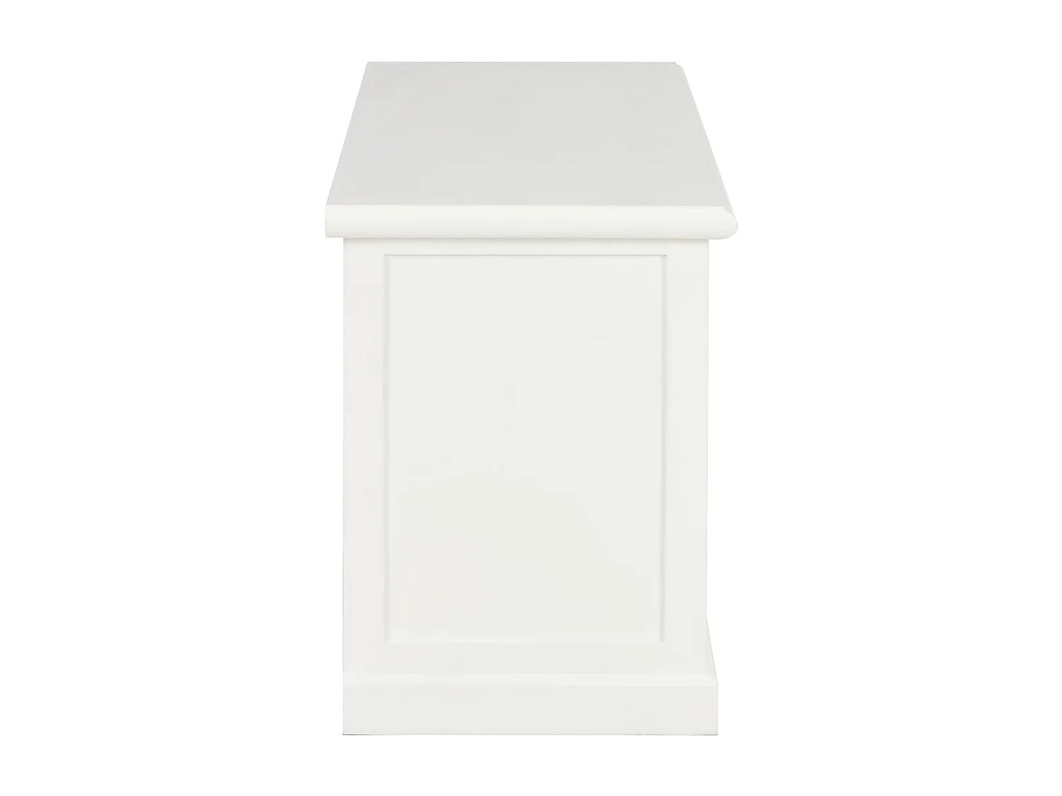 Ralf  Meuble TV Blanc 90x30x40 cm Bois