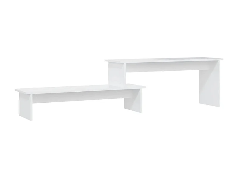 Gritnir  Tv-meubel 180x30x43 cm bewerkt hout wit