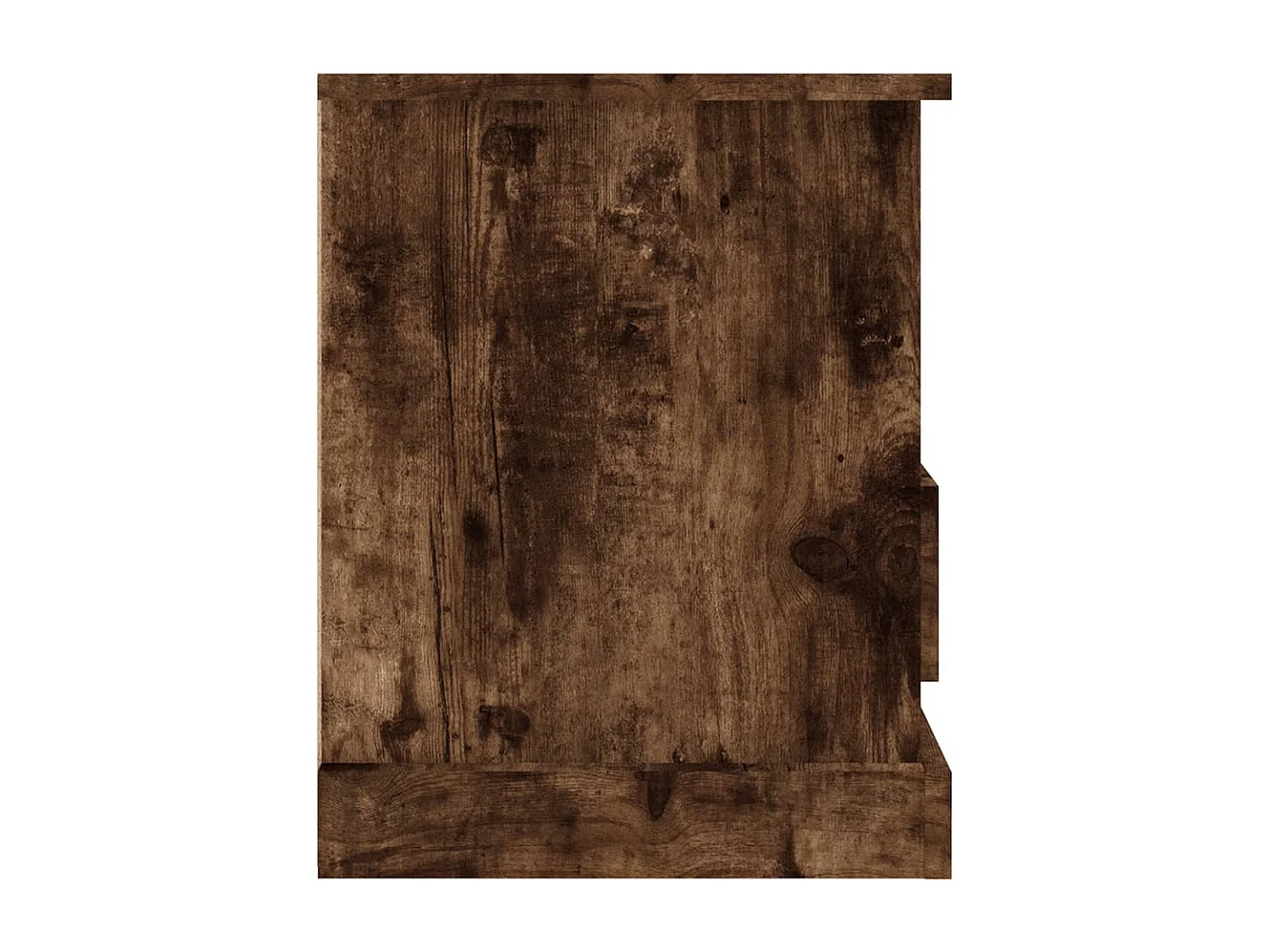 Vrelmi  Meuble TV chêne fumé 93x35,5x45 cm bois d'ingénierie