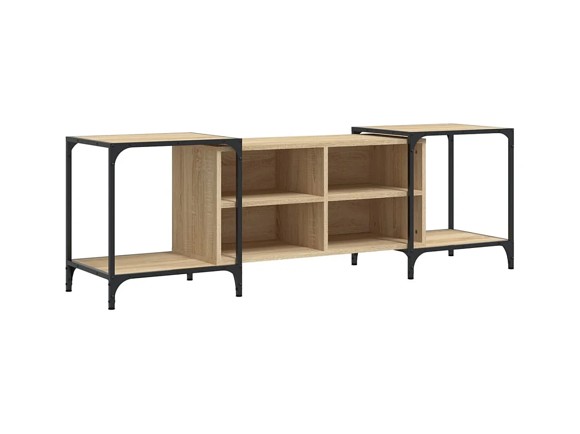 Celorna  Tv-meubel 153x37x50 cm bewerkt hout sonoma eikenkleurig