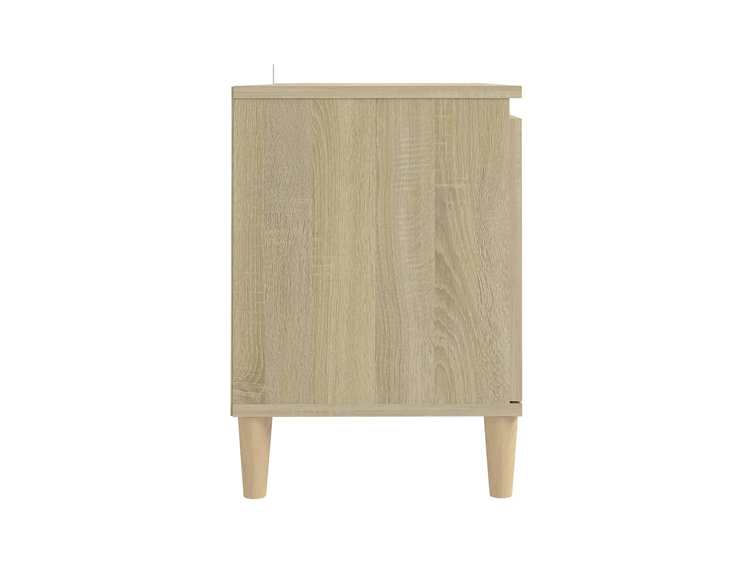 Xara  Tv-meubel met houten poten 103,5x35x50 cm sonoma eikenkleurig