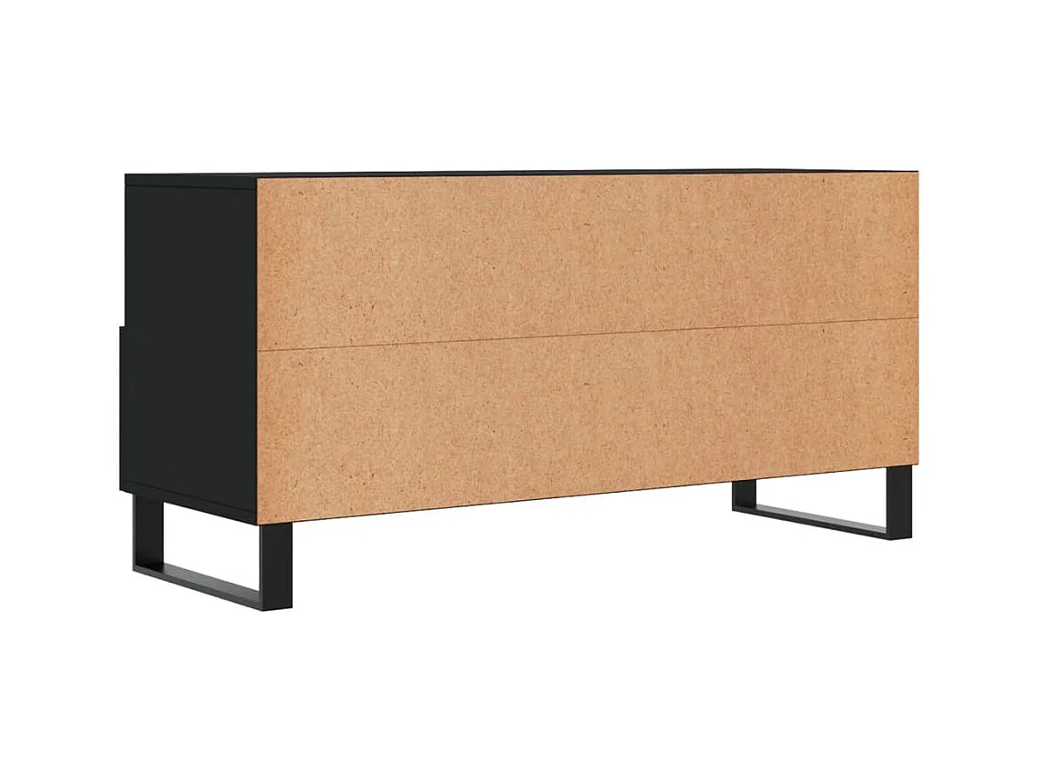 Thimister-Clermont  Tv-meubel 102x36x50 cm bewerkt hout zwart
