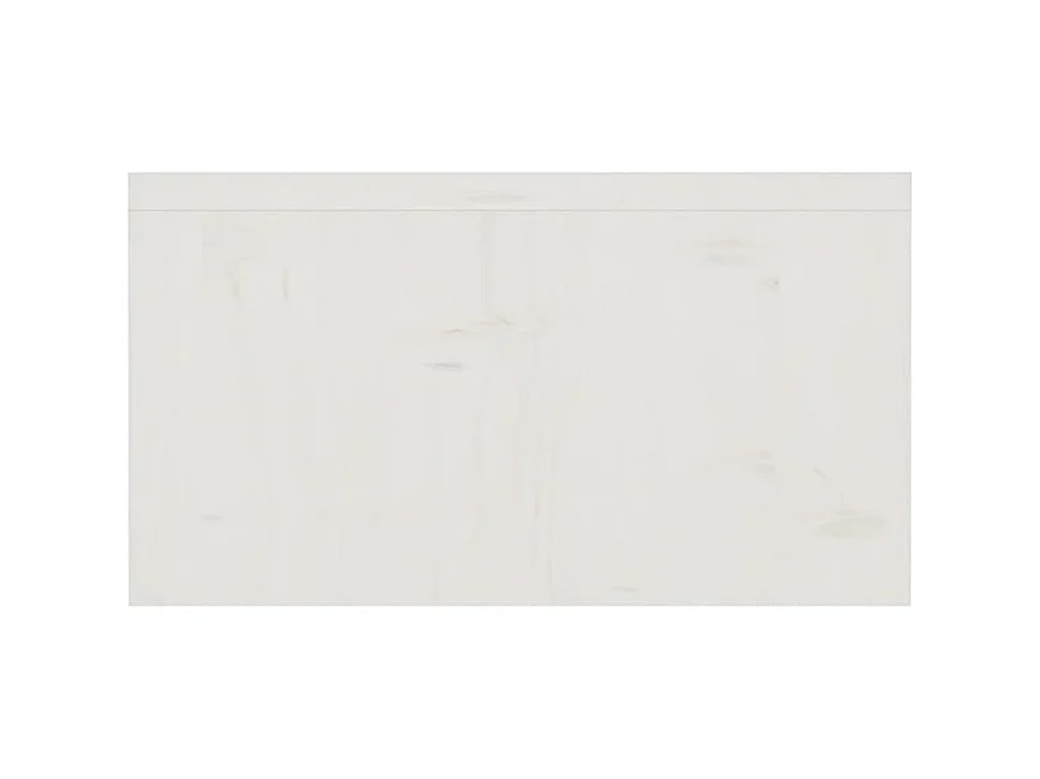 Prolenta Premium -  Support de moniteur Blanc 50x27x15 cm Bois de pin solide