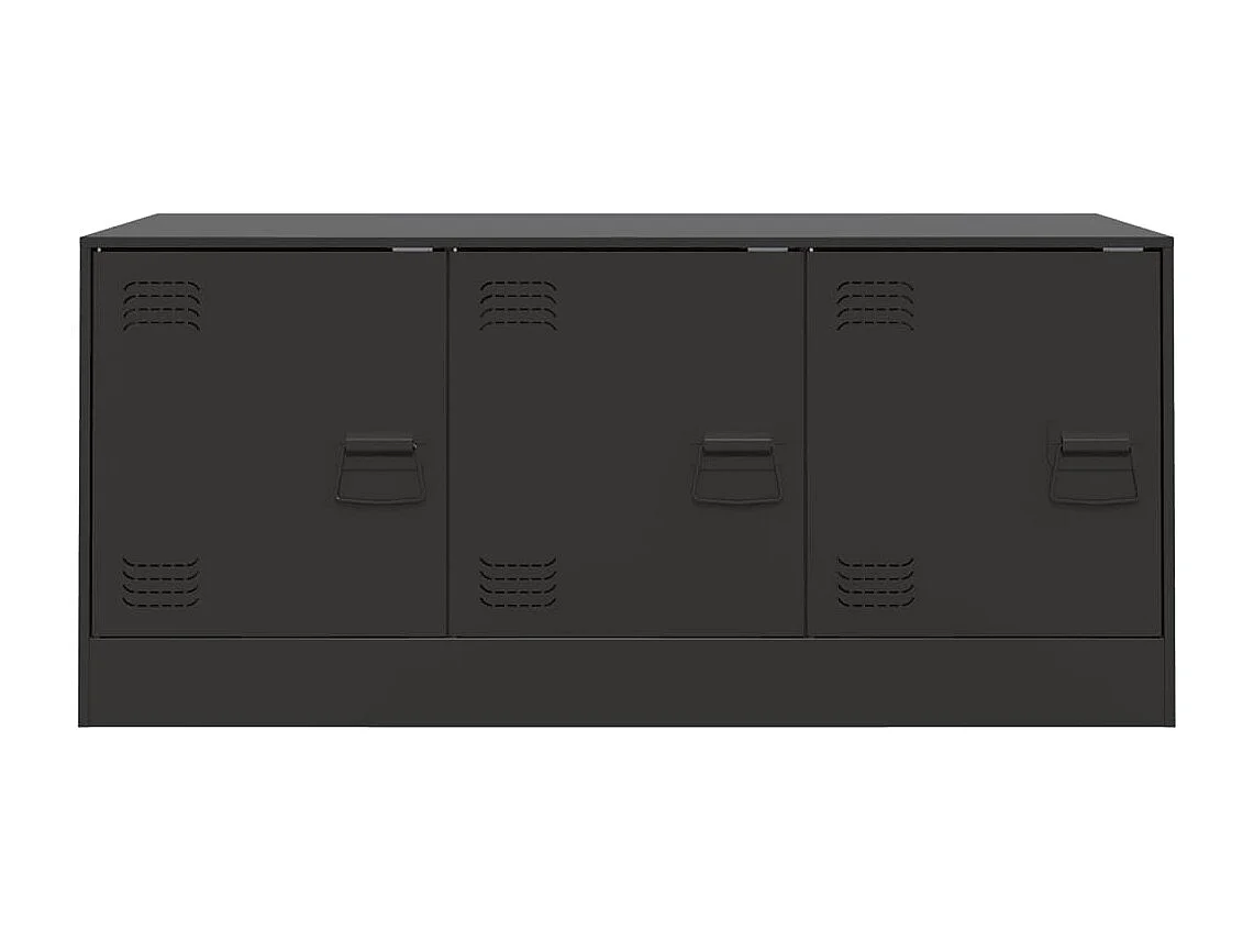 Ovdir  Tv-meubel 99x39x44 cm staal zwart