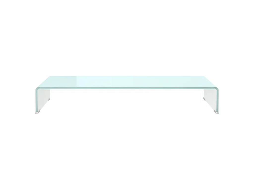 Fall River  Tv-meubel/monitorverhoger 90x30x13 cm glas groen