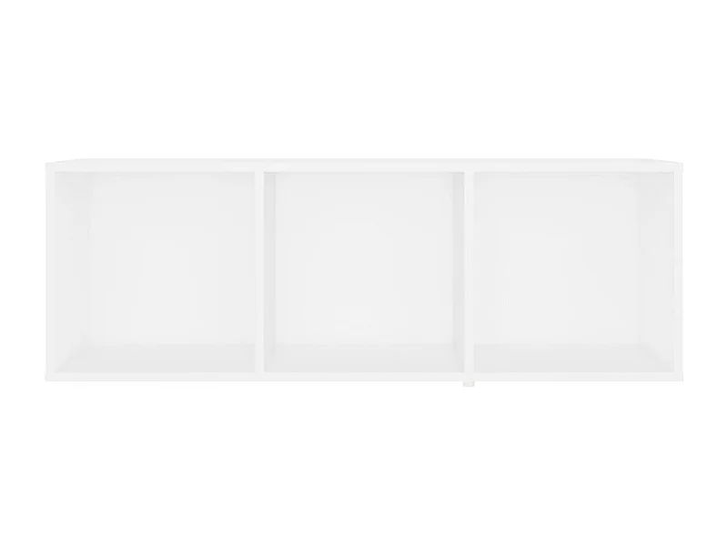 Garden Furniture -  Tv-meubelen 4 st 107x35x37 cm bewerkt hout wit