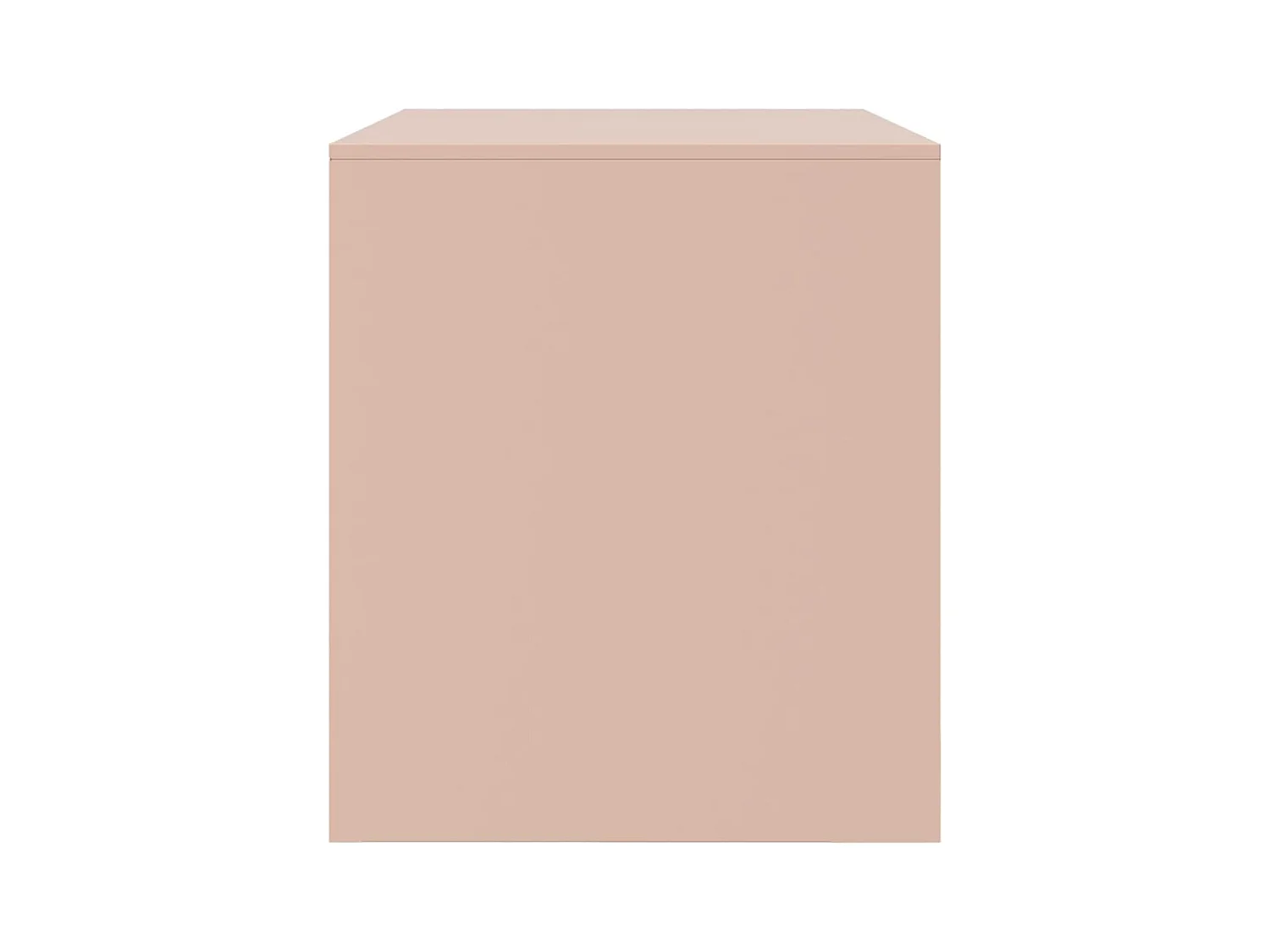 Borrego Springs  Meubles TV 2 pcs rose 67x39x44 cm acier