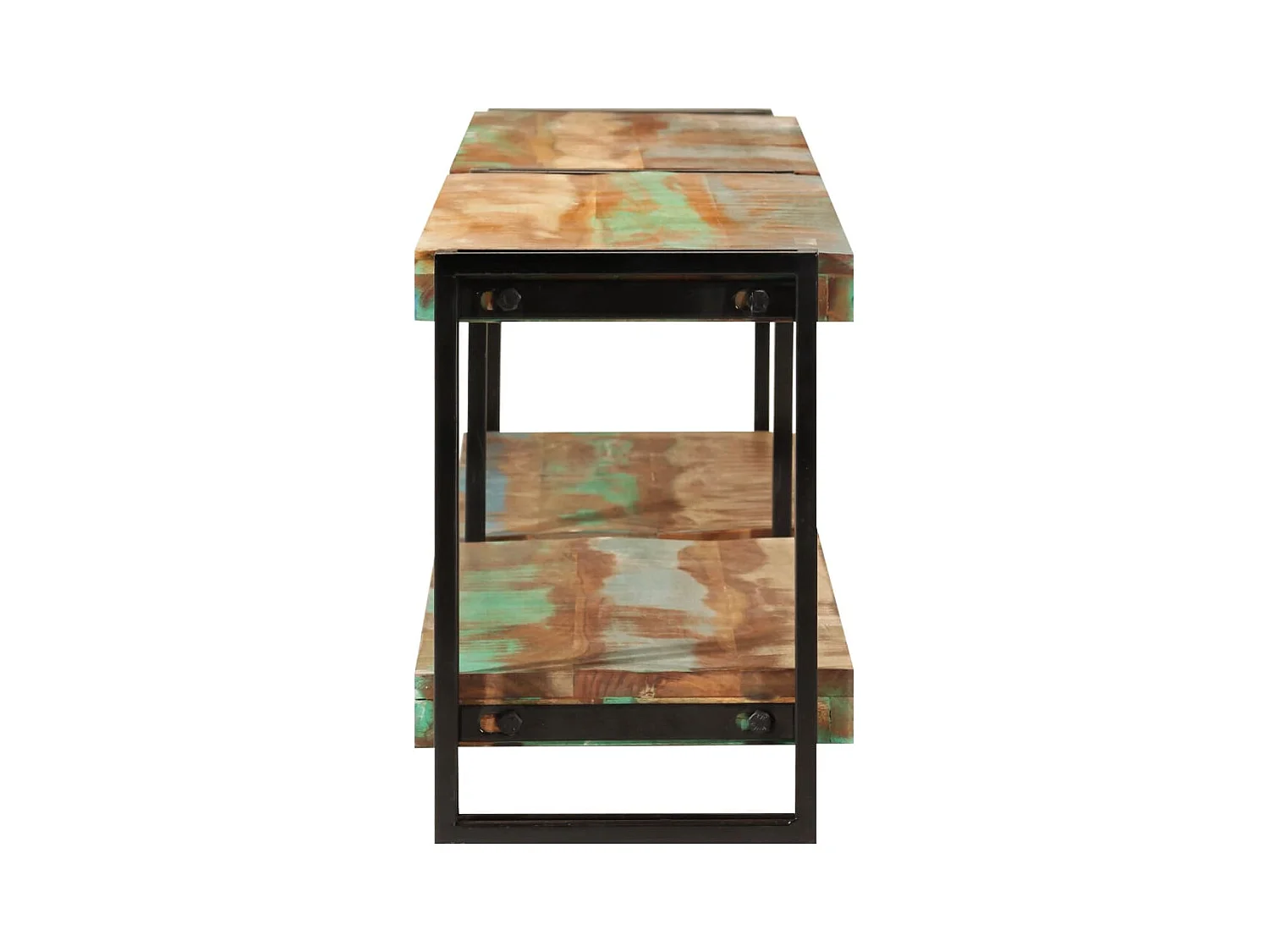 Clearfield  Meuble TV 180x30x40 cm bois massif de récupération