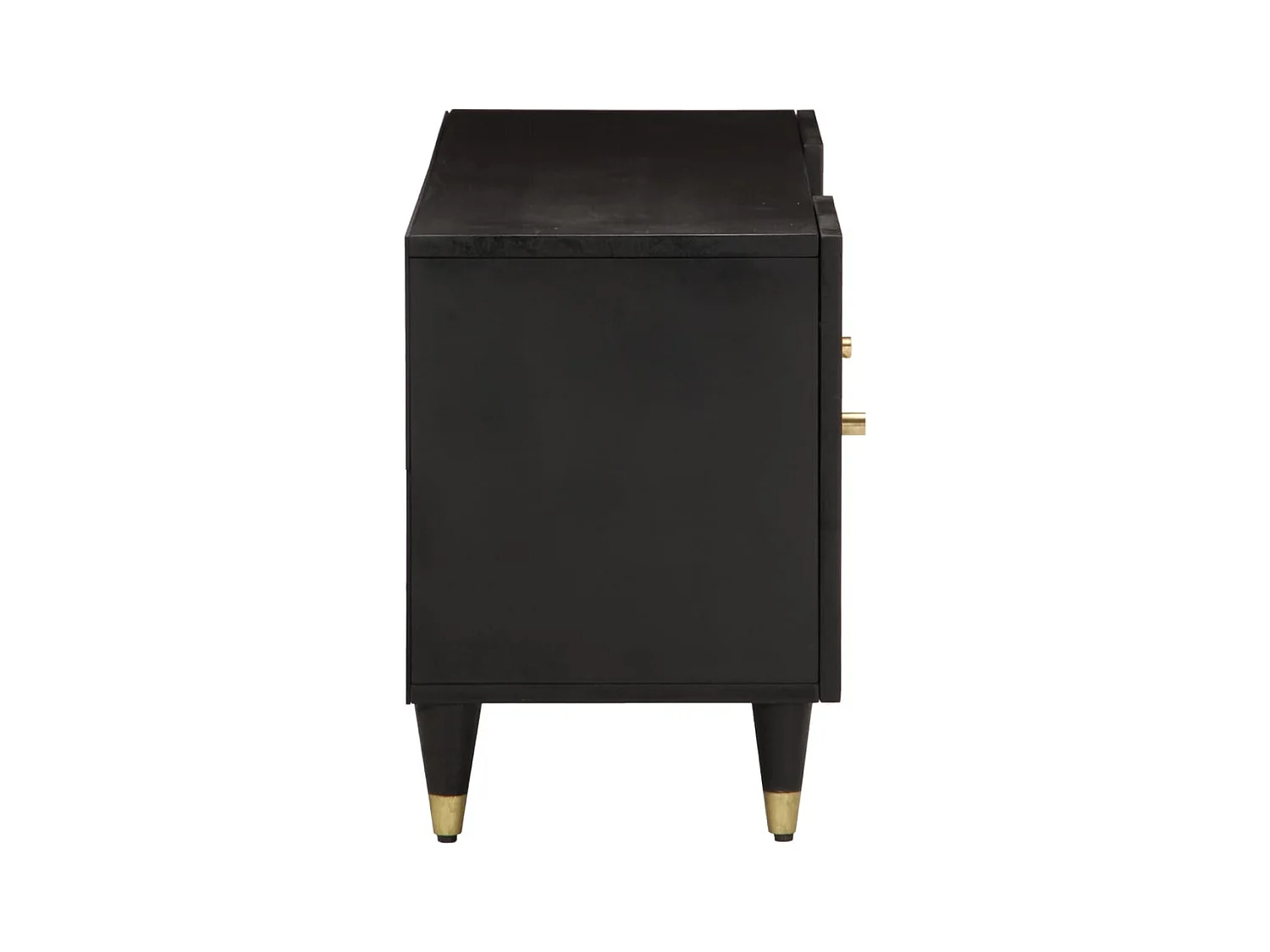 Stéphanie-Marie  Meuble TV 105x33x46 cm Bois massif de manguier