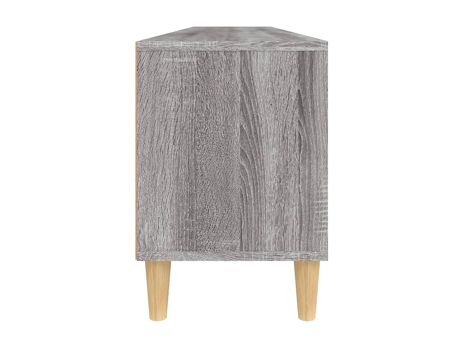 Lin  Meuble TV Sonoma gris 150x30x44,5 cm bois d'ingénierie