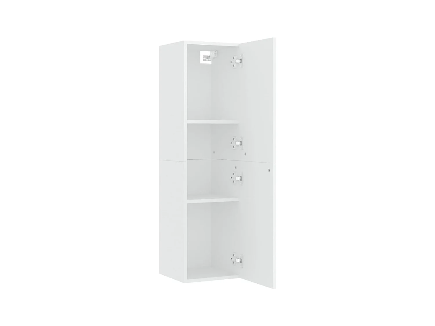 Hoeselt  Tv-meubel 30,5x30x110 cm bewerkt hout wit