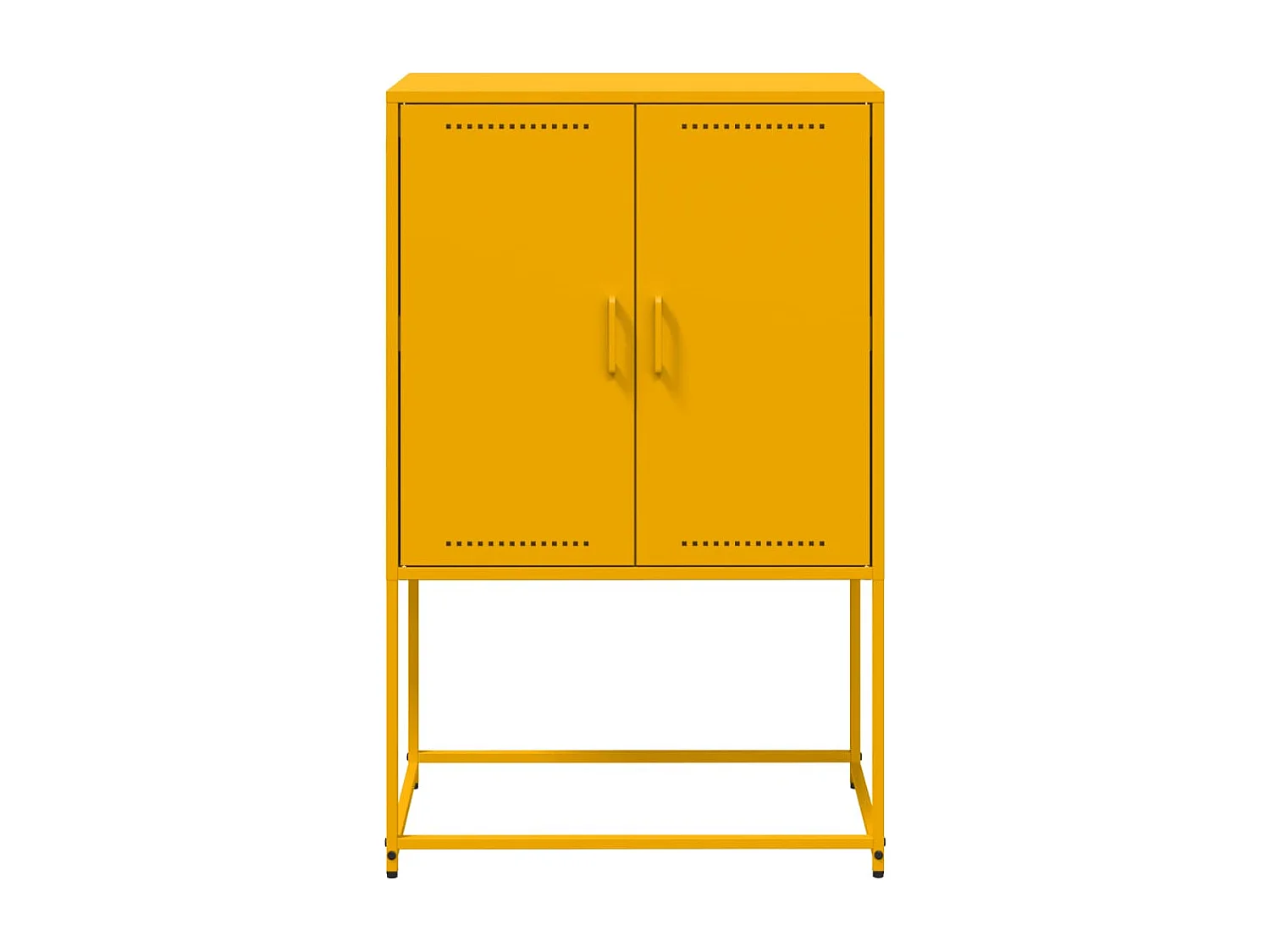 Hampden  Meuble TV anthracite 68x39x60,5 cm acier