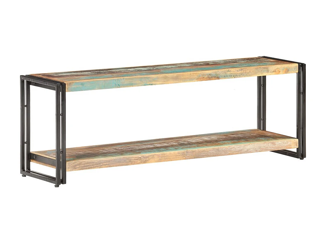 Clearfield  Mueble para la TV de madera maciza reciclada 120x30x40 cm