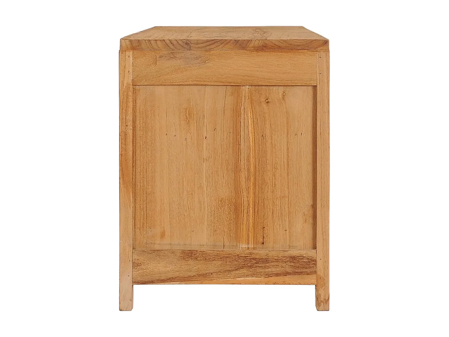 Garden Furniture -  Meuble TV 115 x 30 x 40 cm bois de teck massif