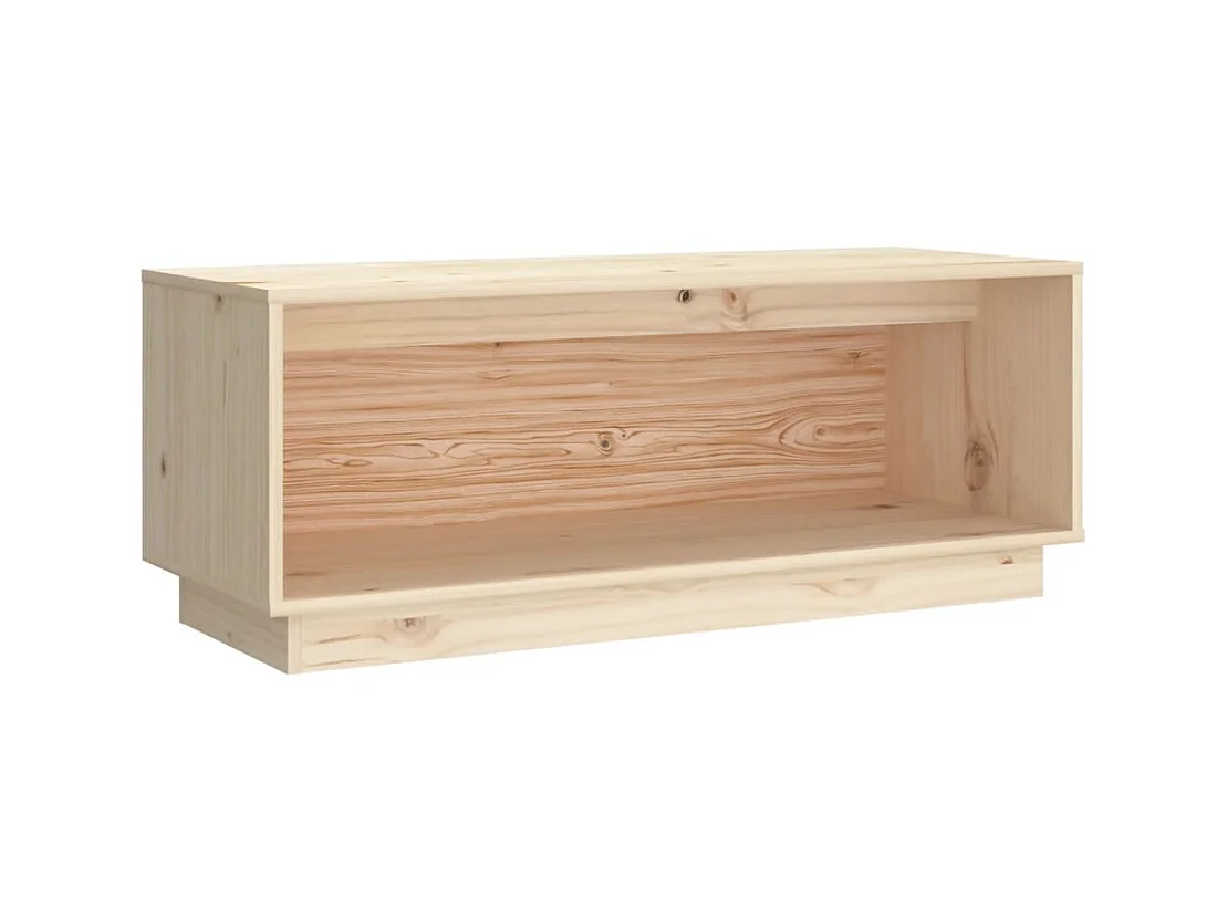 Lysira  Tv-meubel 90x35x35 cm massief grenenhout