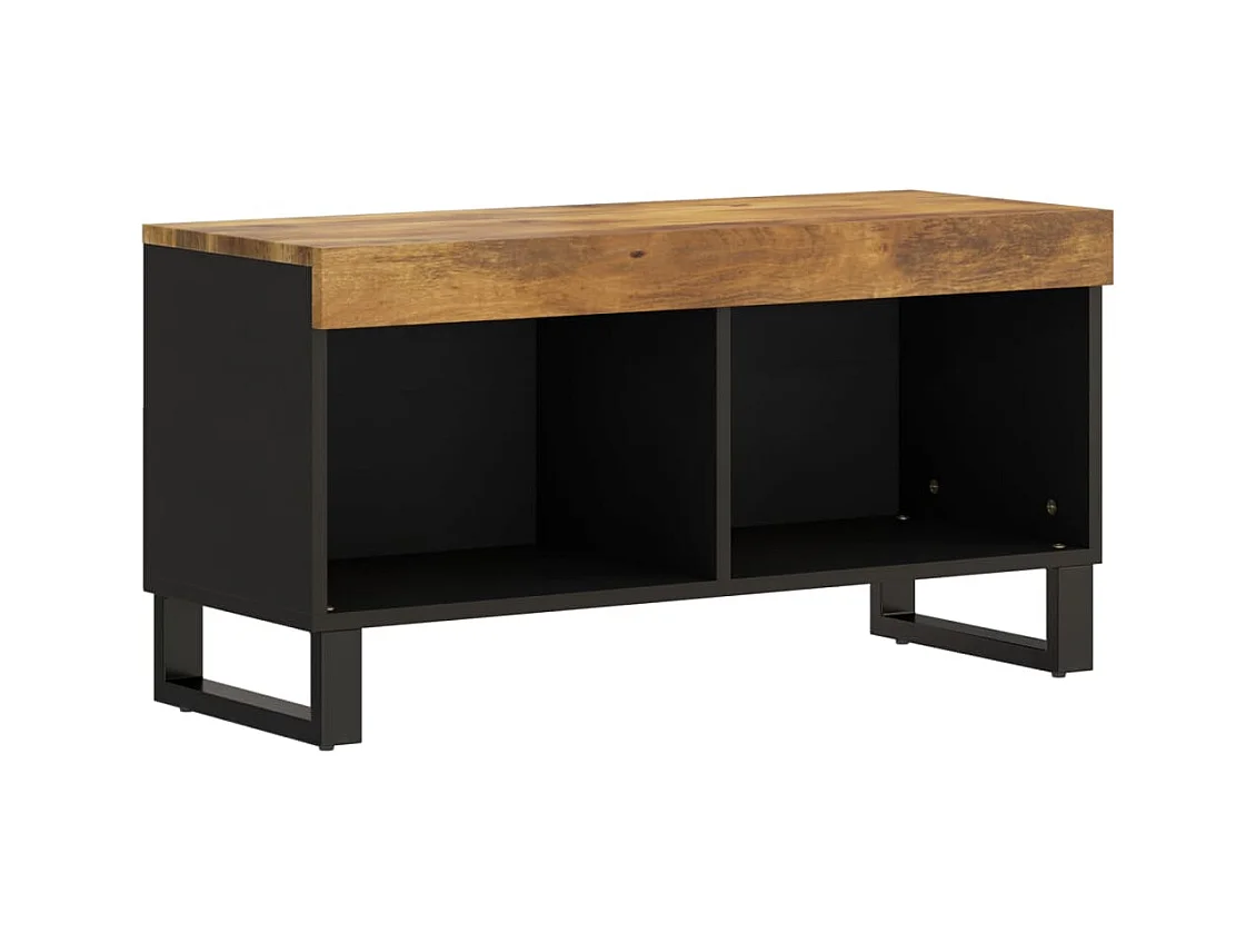 Wyder  Tv-meubel 85x33x43,5 cm massief mangohout