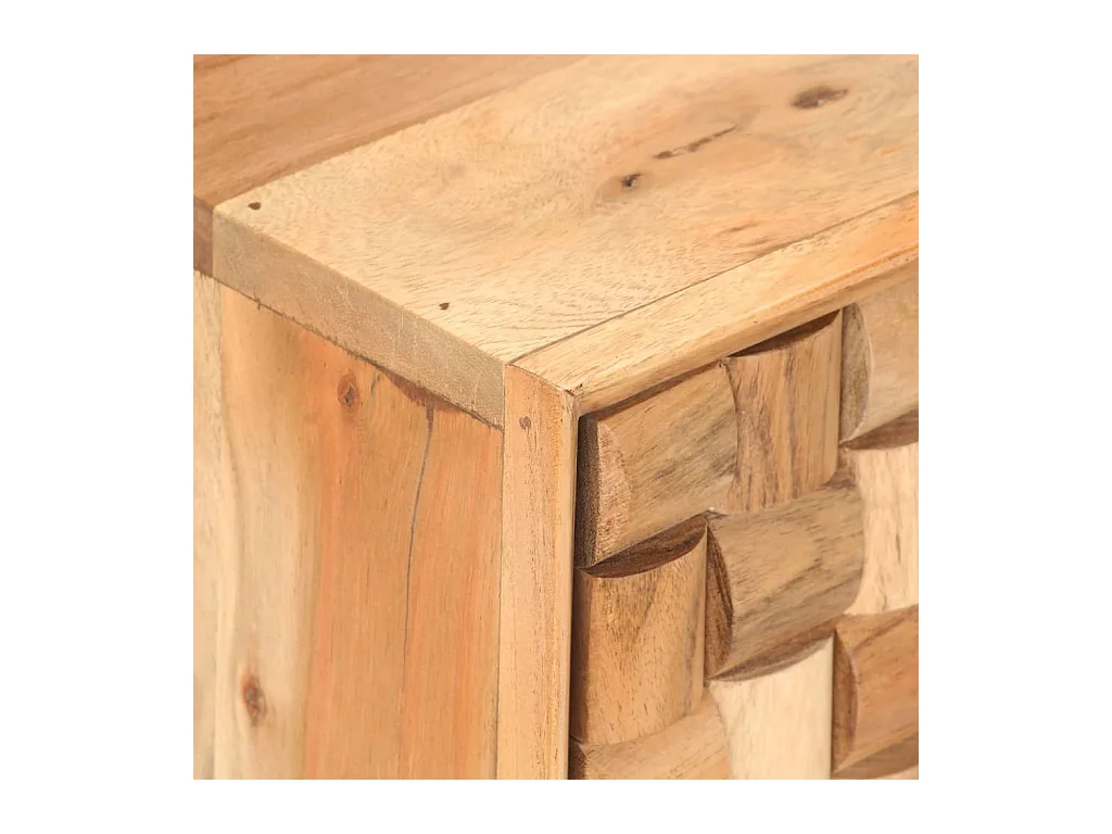 Garden Furniture -  Meuble TV 100x35x40 cm Bois d'acacia massif