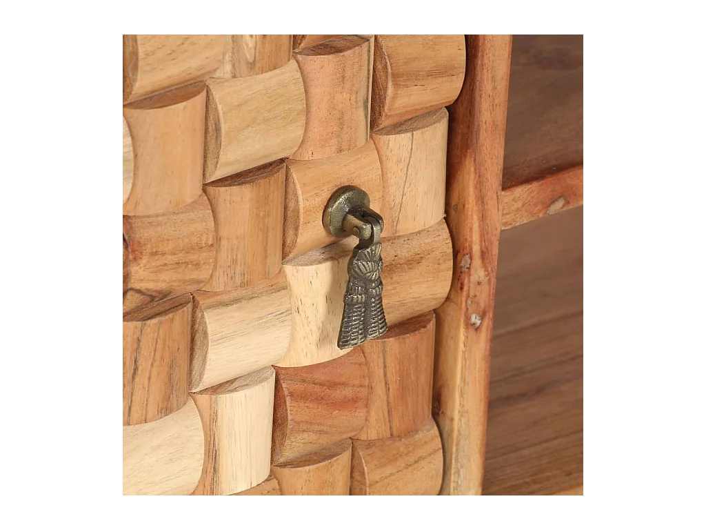 Garden Furniture -  Meuble TV 100x35x40 cm Bois d'acacia massif