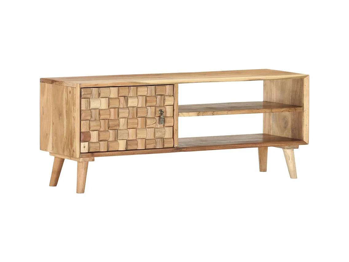 Garden Furniture -  Meuble TV 100x35x40 cm Bois d'acacia massif
