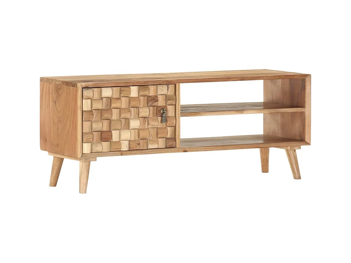 Garden Furniture -  Meuble TV 100x35x40 cm Bois d'acacia massif