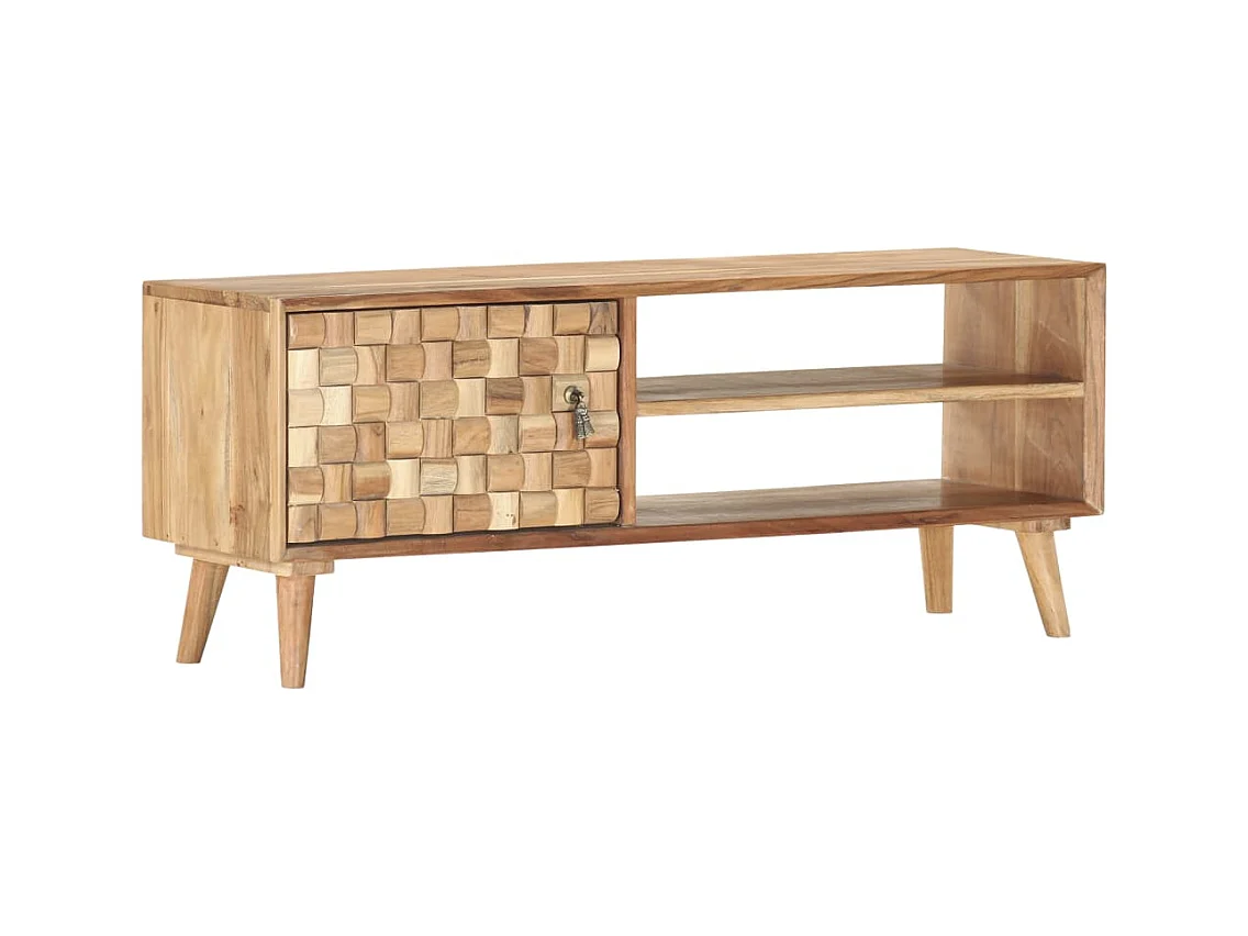 Garden Furniture -  Meuble TV 100x35x40 cm Bois d'acacia massif
