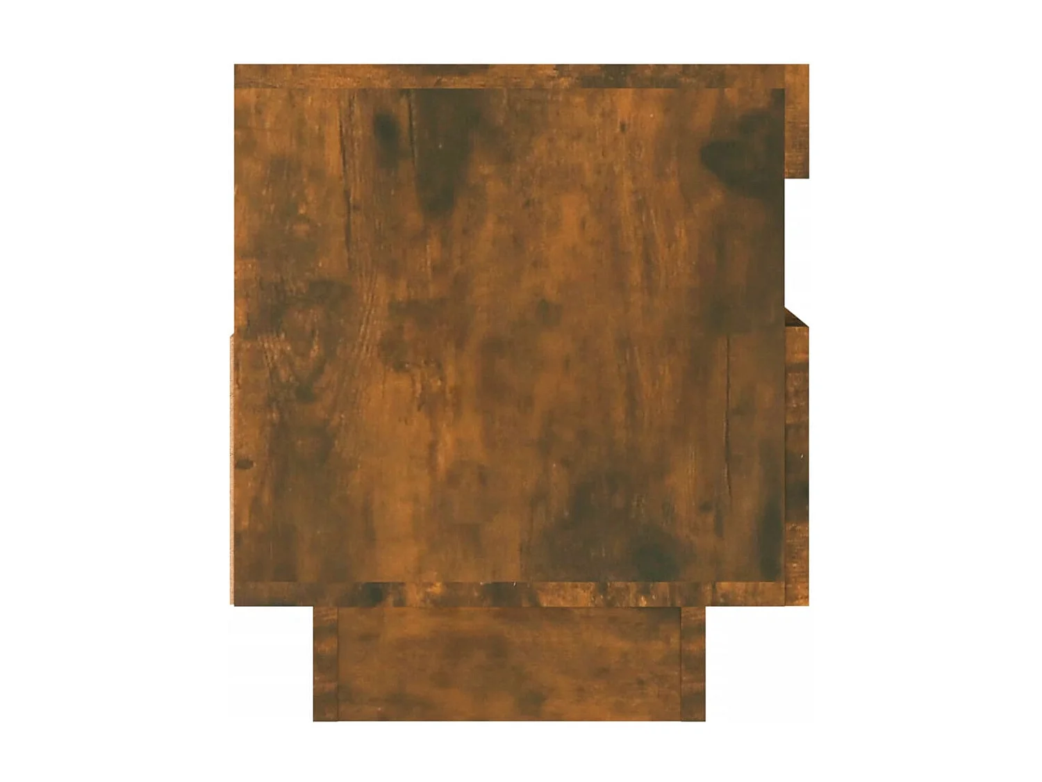 Roelant  Meuble TV avec lumières LED chêne fumé 80x35x40 cm