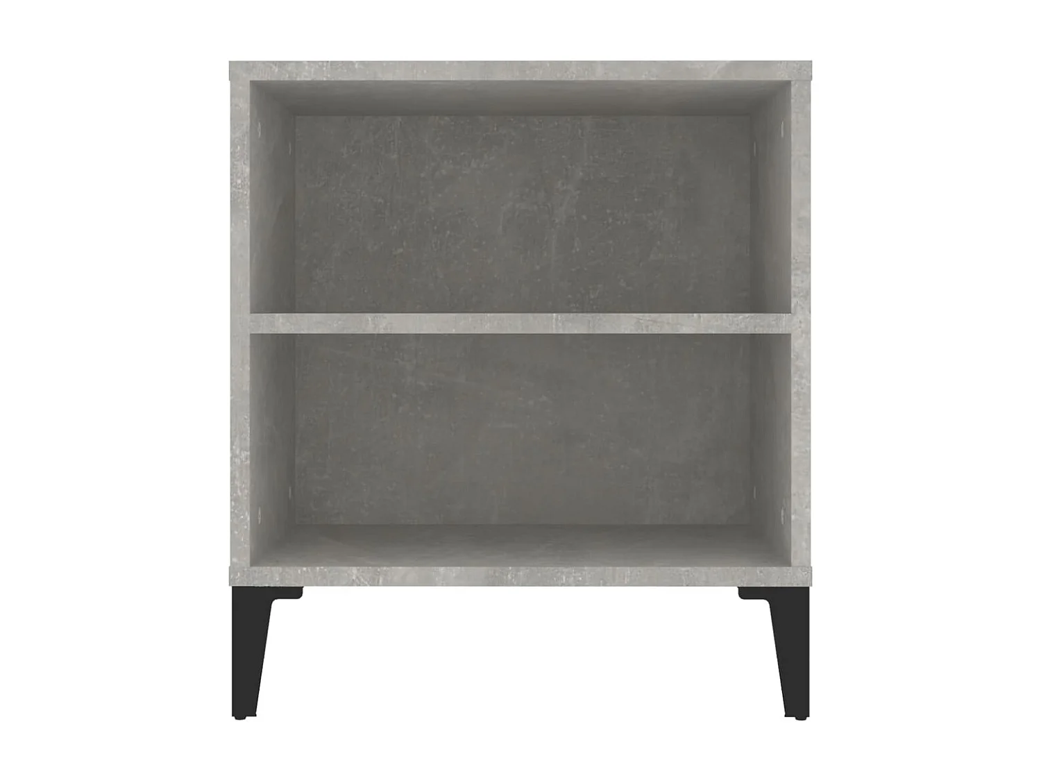 Hermiston  Mueble de TV madera contrachapada gris hormigón 102x44,5x50 cm