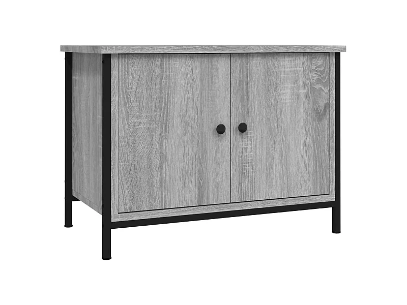 Ballyknockan  Mueble de TV madera contrachapada gris Sonoma 60x35x45 cm