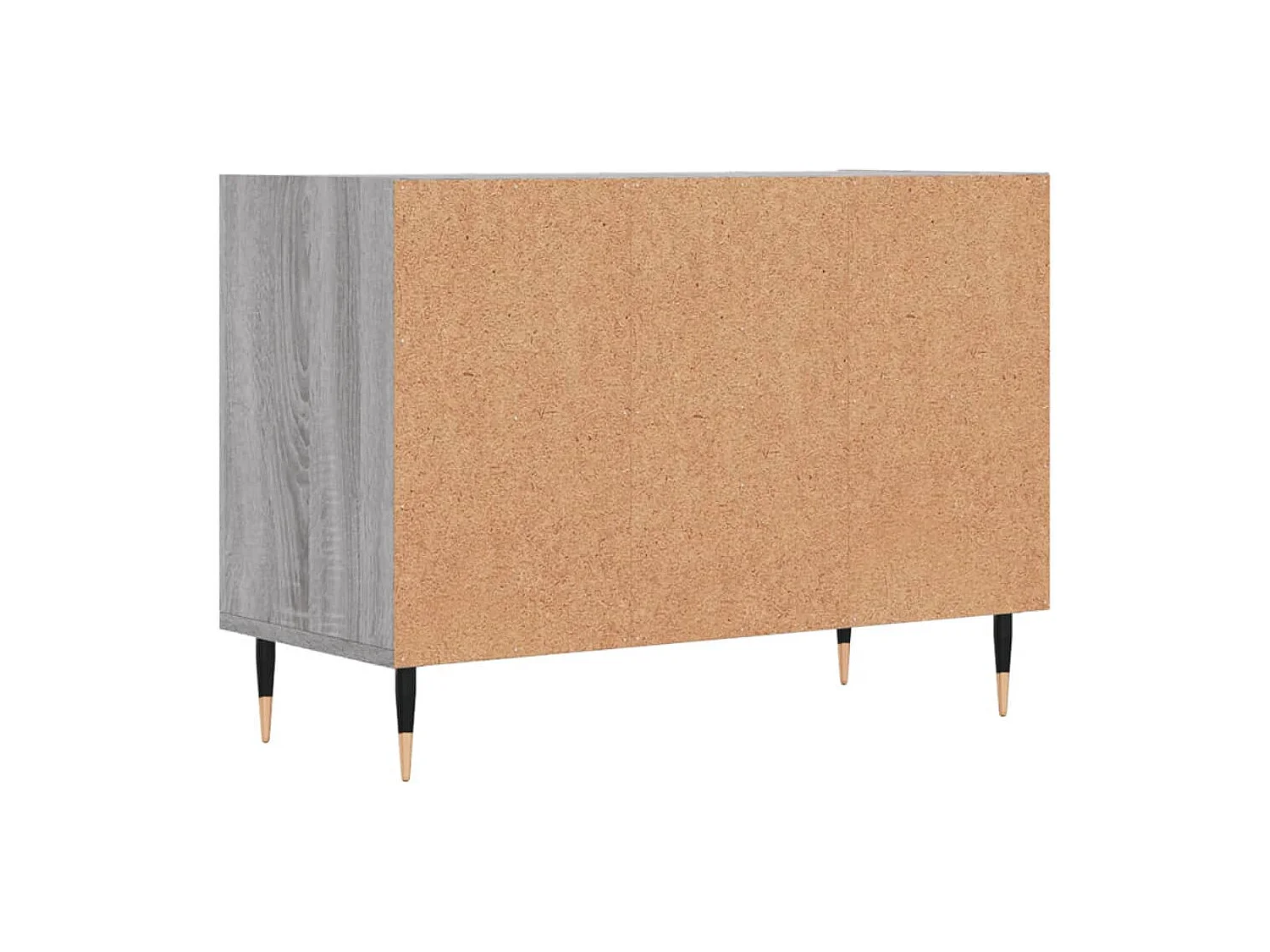 Udir  Tv-meubel 69,5x30x50 cm bewerkt hout grijs sonoma eikenkleurig