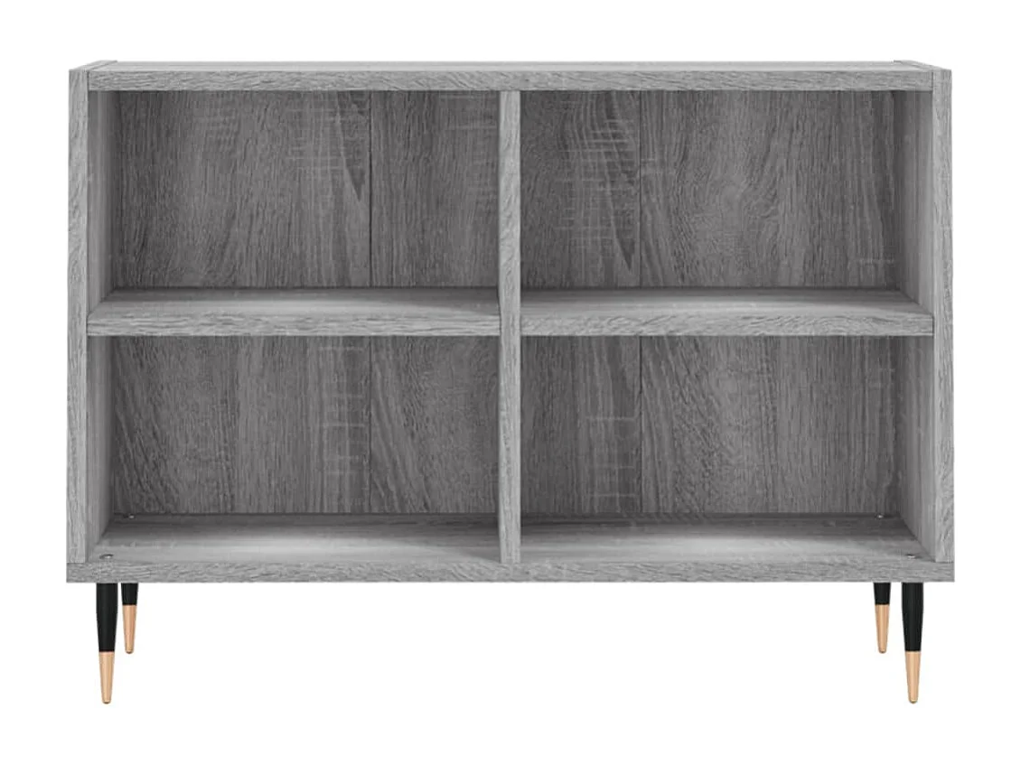 Udir  Tv-meubel 69,5x30x50 cm bewerkt hout grijs sonoma eikenkleurig