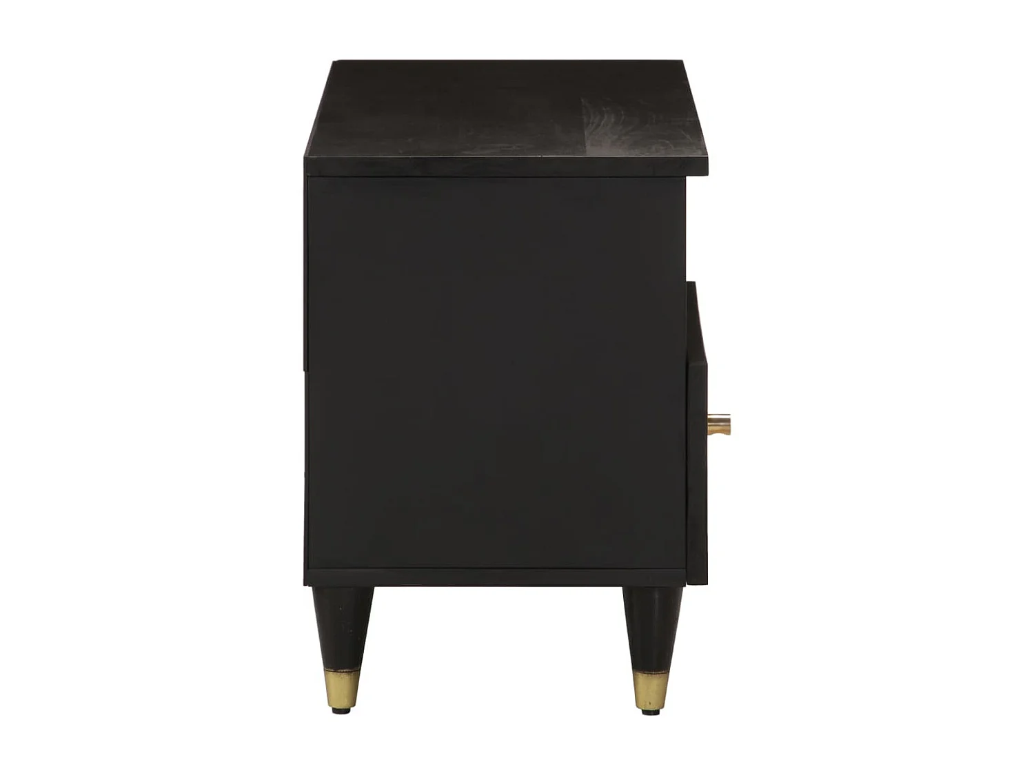 Garden Furniture -  Meuble TV 80x33x46 cm bois massif de manguier