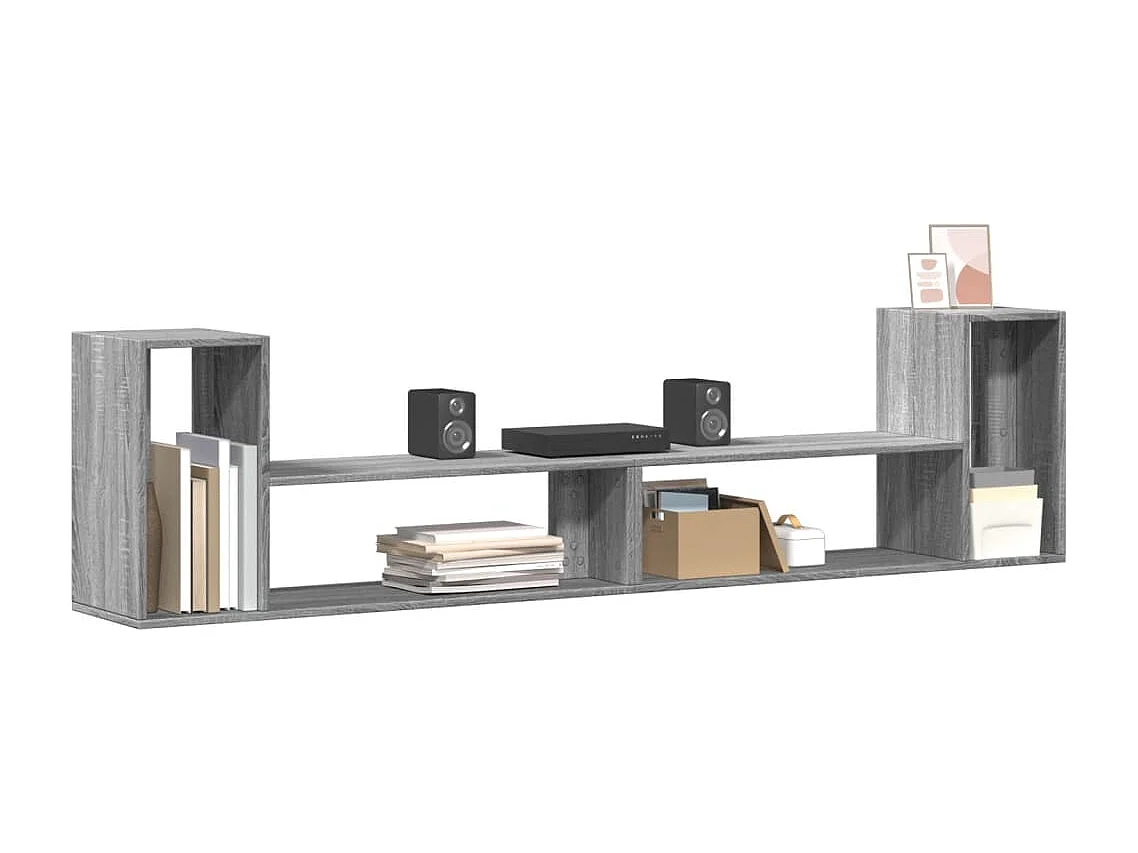 Dunmore  Meubles TV 2 pcs sonoma gris 100x30x50 cm bois d'ingénierie