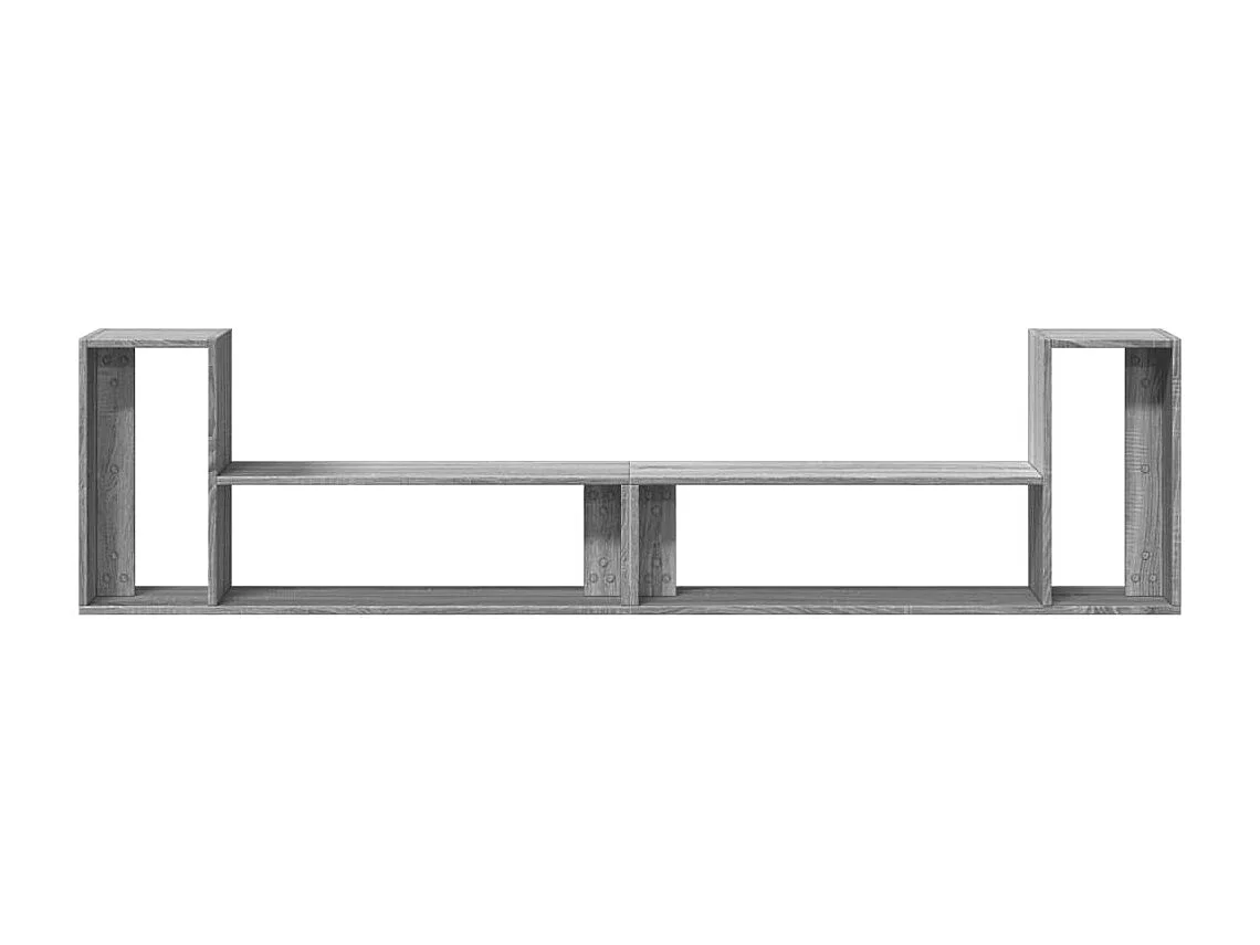 Dunmore  Meubles TV 2 pcs sonoma gris 100x30x50 cm bois d'ingénierie