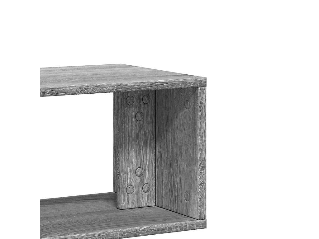 Dunmore  Meubles TV 2 pcs sonoma gris 100x30x50 cm bois d'ingénierie