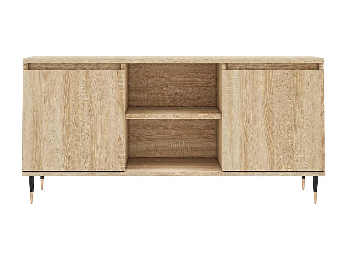 Grylor  Mueble de TV madera de ingeniería roble Sonoma 104x35x50 cm