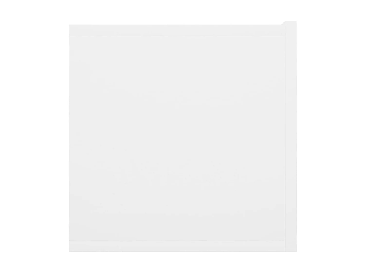 Masimo  Meuble TV suspendu Blanc 60x30x30 cm