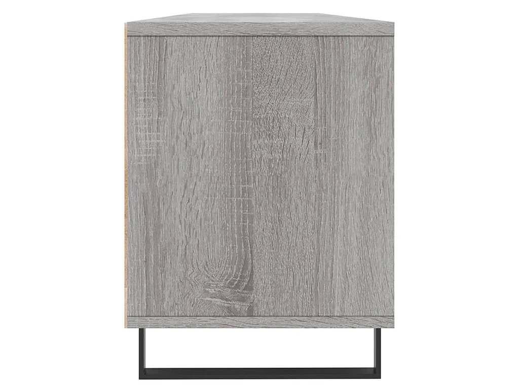 Hørning  Meuble TV sonoma gris 150x30x44,5 cm bois d'ingénierie