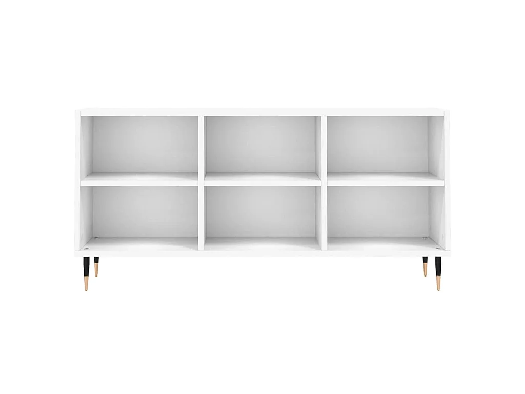 Farmington Hills  Tv-meubel 103,5x30x50 cm bewerkt hout wit