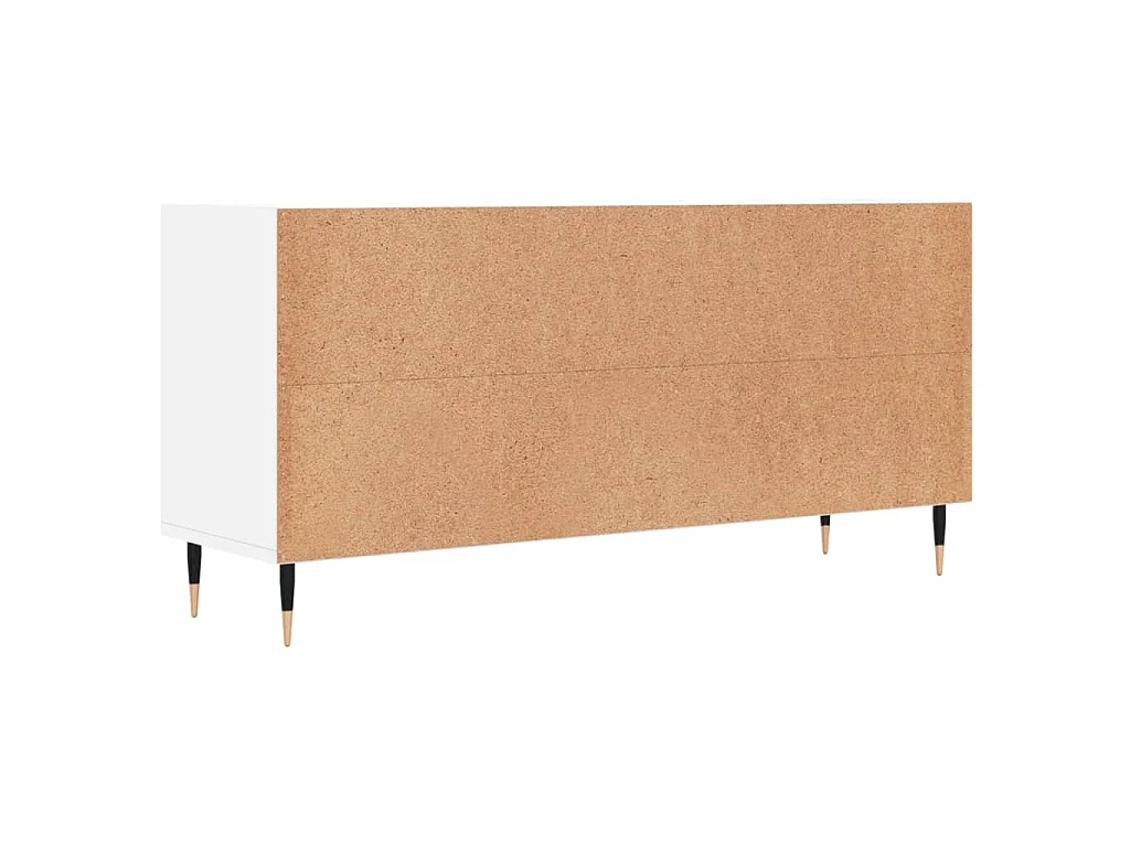 Farmington Hills  Tv-meubel 103,5x30x50 cm bewerkt hout wit